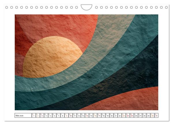 Produktbild: Zeitlose Formen (Wandkalender 2026 DIN A4 quer), CALVENDO Monatskalender