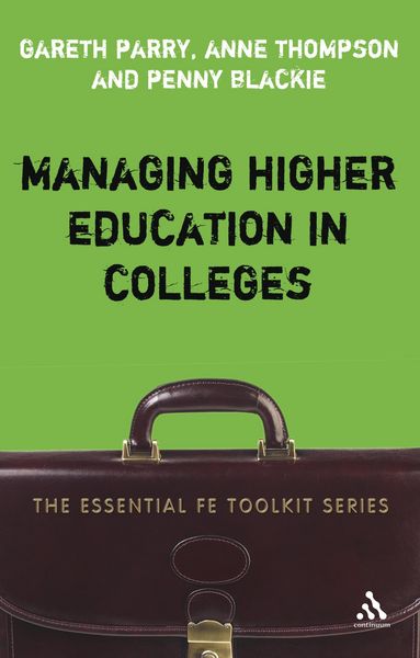 Produktbild: Managing Higher Education in Colleges