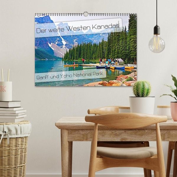 Produktbild: Der weite Westen Kanadas - Banff und Yoho National Park (Wandkalender 2026 DIN A3 quer), CALVENDO Monatskalender