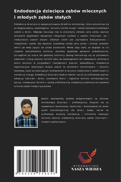 Produktbild: Endodoncja dzieci&iquest;ca z&iquest;b&oacute;w mlecznych i m&iquest;odych z&iquest;b&oacute;w sta&iquest;ych