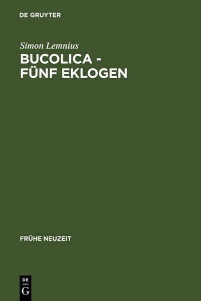 Produktbild: Bucolica - F&uuml;nf Eklogen