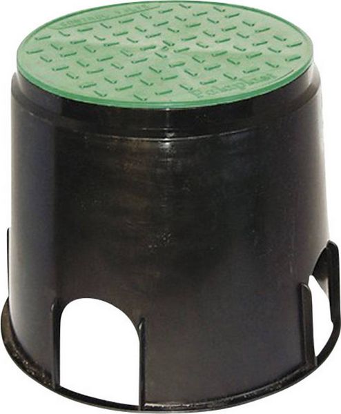Produktbild: Heitronic 21035 Bodeneinbaudose Schwarz, Gr&uuml;n