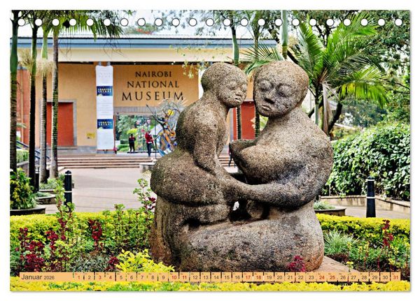Produktbild: Magische Momente aus Kenia (Tischkalender 2026 DIN A5 quer), CALVENDO Monatskalender