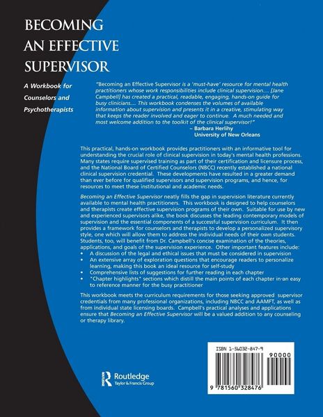 Produktbild: Becoming an Effective Supervisor