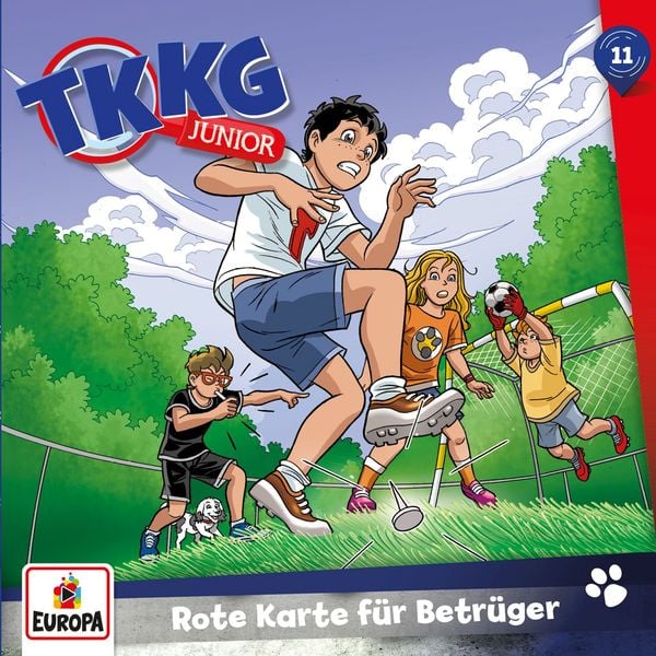Produktbild: TKKG Junior - Rote Karte für Betrüger. Tl.11, 1 Audio-CD