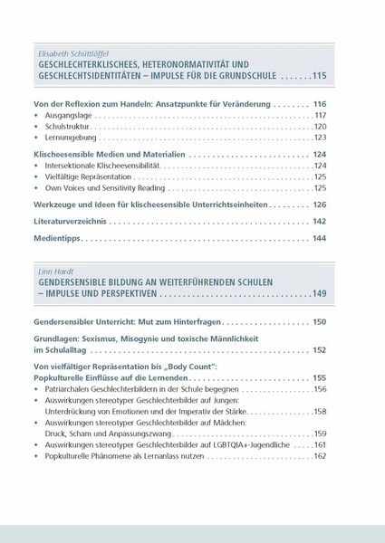 Produktbild: Geschlechtersensible P&auml;dagogik f&uuml;r Lehrkr&auml;fte