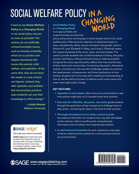 Produktbild: Social Welfare Policy in a Changing World