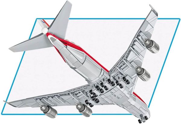 Produktbild: COBI 26609 - Boeing 747 First Flight 1969, Bausatz, 1051 Klemmbausteine
