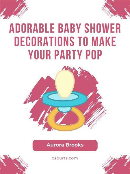 Produktbild: Adorable Baby Shower Decorations to Make Your Party Pop