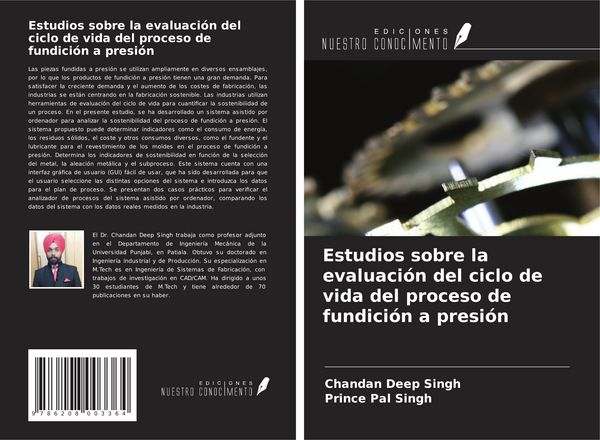 Produktbild: Estudios sobre la evaluaci&oacute;n del ciclo de vida del proceso de fundici&oacute;n a presi&oacute;n