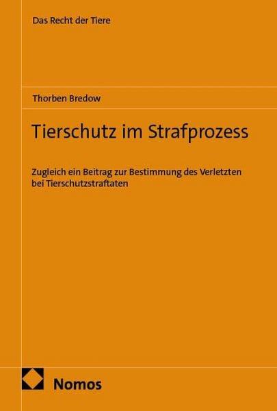 Produktbild: Tierschutz im Strafprozess
