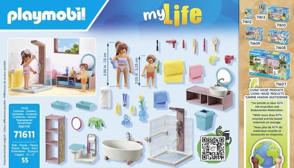 Playmobil® My Life Badezimmer 71611