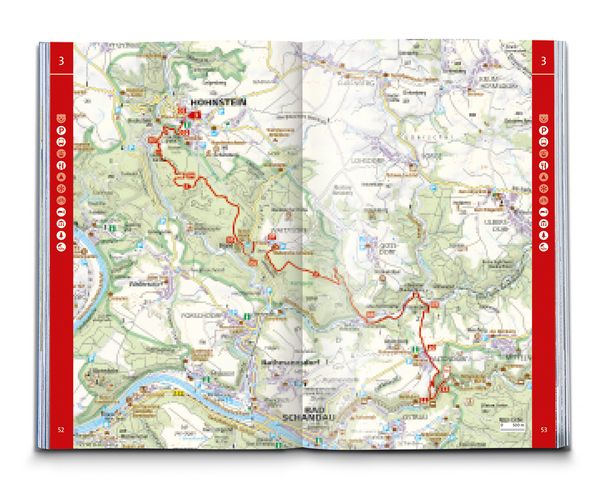 Produktbild: KOMPASS Wanderf&uuml;hrer Malerweg - Auf den Spuren der Romantiker durch die S&auml;chsische Schweiz, 18 Touren mit Extra-Tourenkarte