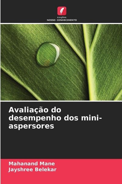 Produktbild: Avalia&ccedil;&atilde;o do desempenho dos mini-aspersores