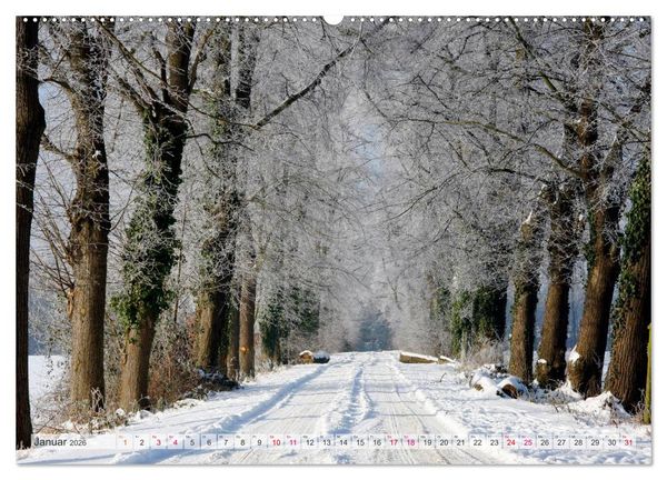 Produktbild: Idyllische Wanderwege im Bergischen Land (Wandkalender 2026 DIN A2 quer), CALVENDO Monatskalender