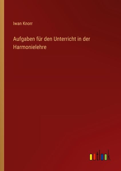Produktbild: Aufgaben f&uuml;r den Unterricht in der Harmonielehre