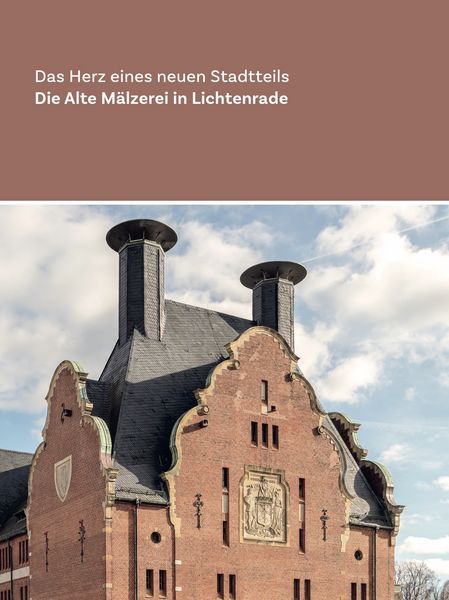 Die Alte Mälzerei in Lichtenrade, Gebundene Ausgabe von Martina Vetter, L + H Verlag Berlin Thies Schröder e.K., 978-3-939629-71-9