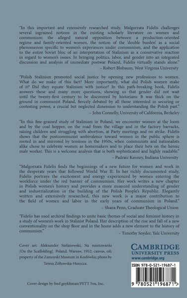 Produktbild: Women, Communism, and Industrialization in Postwar Poland