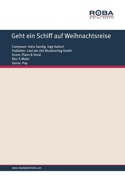 Produktbild: Geht ein Schiff auf Weihnachtsreise