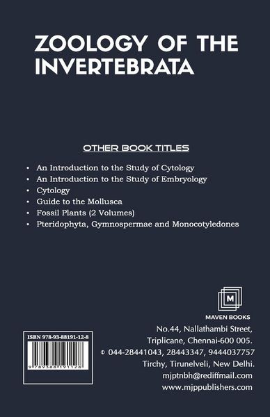 Produktbild: ZOOLOGY OF THE INVERTEBRATA