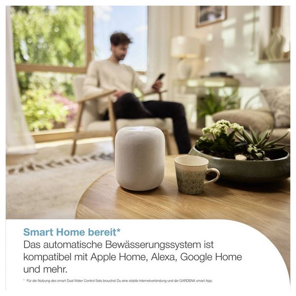 Produktbild: GARDENA 19044-20smart Dual Water Control Set Bew&auml;sserungssteuerung
