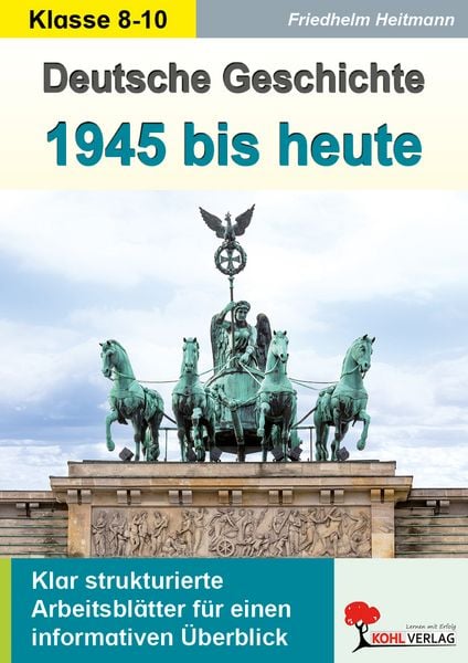 Produktbild: Deutsche Geschichte 1945 bis heute
