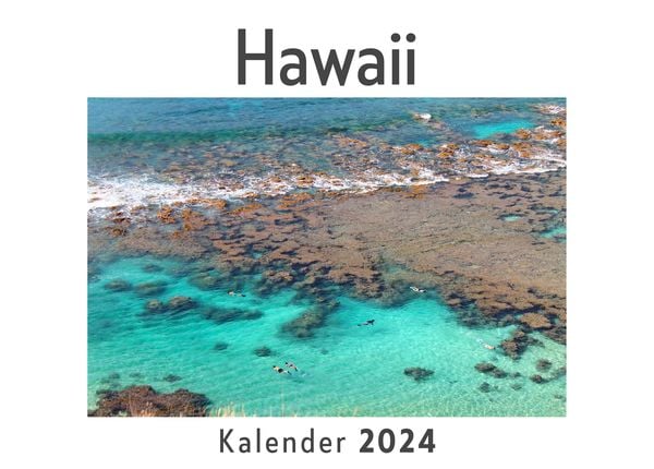 Produktbild: Hawaii (Wandkalender 2024, Kalender DIN A4 quer, Monatskalender im Querformat mit Kalendarium, Das perfekte Geschenk)