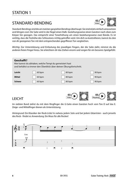 Guitar Training Rock