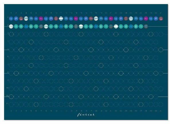 Produktbild: Une perle pour chaque jour (Calendrier mural 2026 DIN A3 vertical), CALVENDO calendrier mensuel