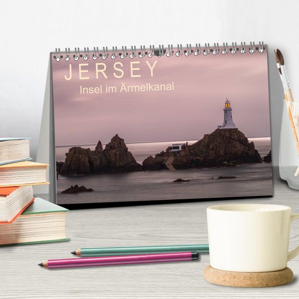 Produktbild: Jersey - Insel im &Auml;rmelkanal (Tischkalender 2026 DIN A5 quer), CALVENDO Monatskalender