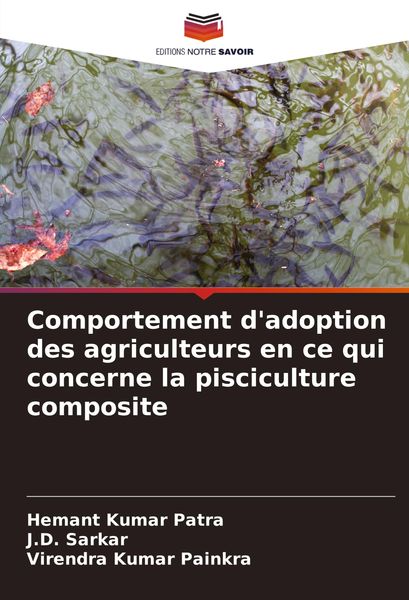 Produktbild: Comportement d'adoption des agriculteurs en ce qui concerne la pisciculture composite