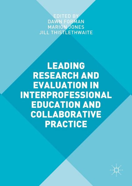 Produktbild: Leading Research and Evaluation in Interprofessional Education and Collaborative Practice