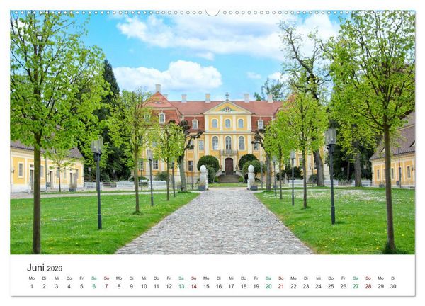 Produktbild: Schl&ouml;sser - Bauwerke der Vergangenheit (Wandkalender 2026 DIN A2 quer), CALVENDO Monatskalender