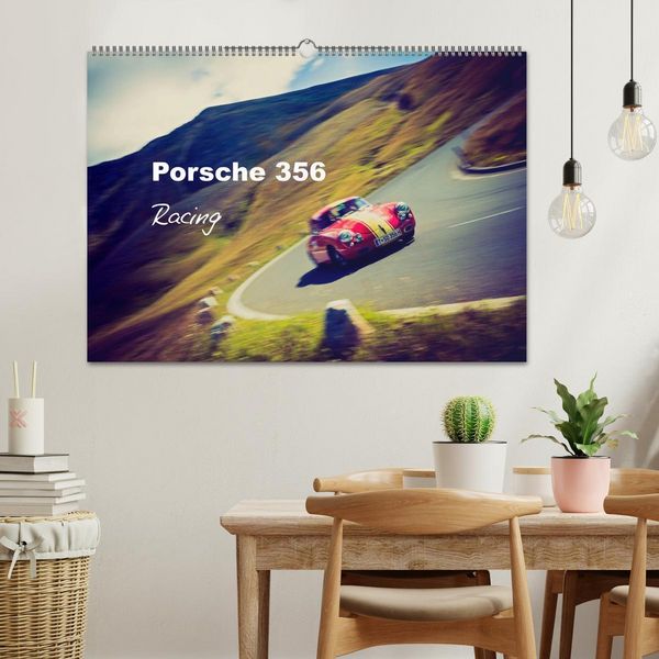 Produktbild: Porsche 356 - Racing (Wandkalender 2026 DIN A2 quer), CALVENDO Monatskalender
