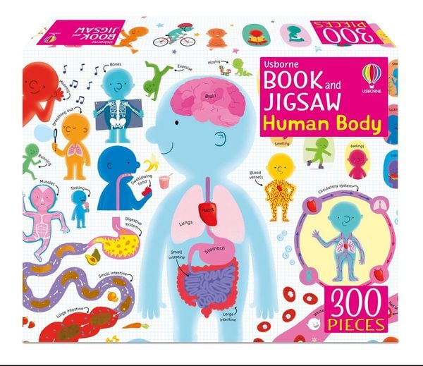 Produktbild: Usborne Book and Jigsaw Human Body