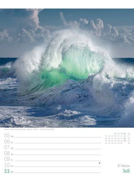 Produktbild: Planet Erde Wochenplaner Kalender 2027 | Landschaften der Welt
