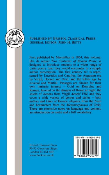 Produktbild: Two Centuries of Roman Poetry