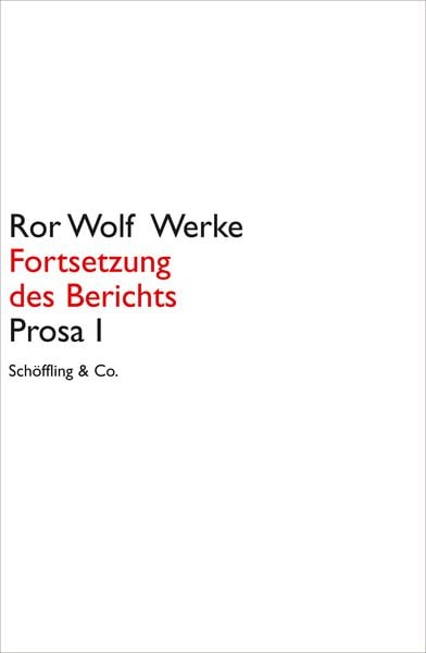 Produktbild: Fortsetzung des Berichts