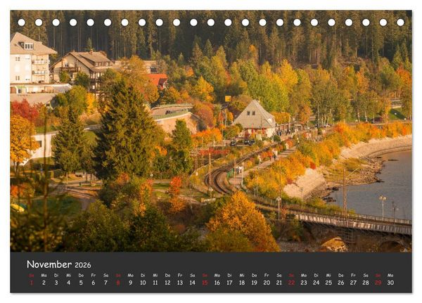 Produktbild: Schluchsee Naturpark S&uuml;dschwarzwald (Tischkalender 2026 DIN A5 quer), CALVENDO Monatskalender