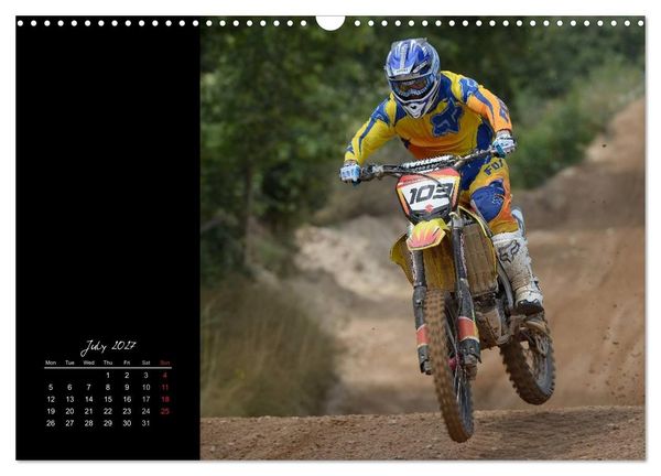 Produktbild: Motocross - MX UK-Version (Wall Calendar 2027 DIN A3 landscape), CALVENDO 12 Month Wall Calendar