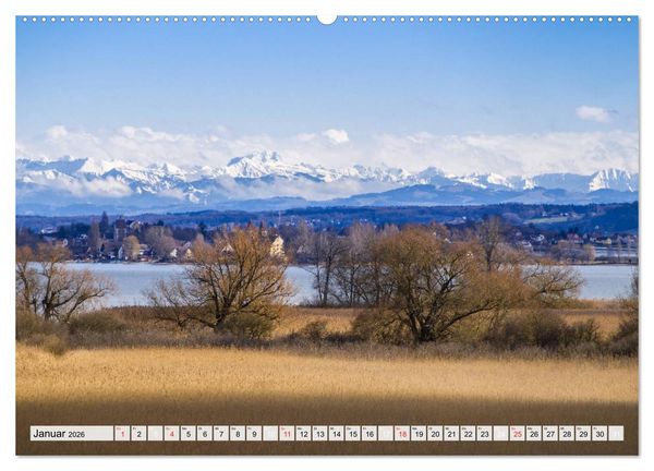 Produktbild: Auszeit Bodensee (Wandkalender 2026 DIN A2 quer), CALVENDO Monatskalender