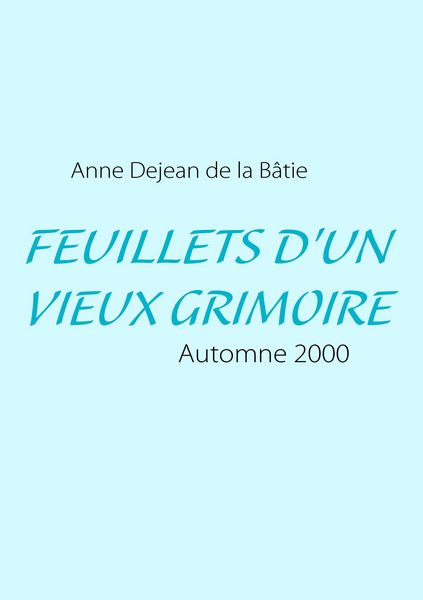 Produktbild: Feuillets D'un Vieux Grimoire