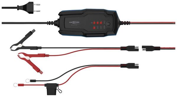 Produktbild: Ansmann BC 6-12V / 2 A 1001-0143 Kfz-Ladeger&auml;t, Werkstattladeger&auml;t, Batterie&uuml;berwachung 6 V, 12 V 2 A