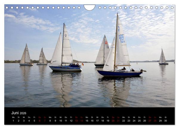 Produktbild: Marina Guide's Segelimpressionen 2026 (Wandkalender 2026 DIN A4 quer), CALVENDO Monatskalender