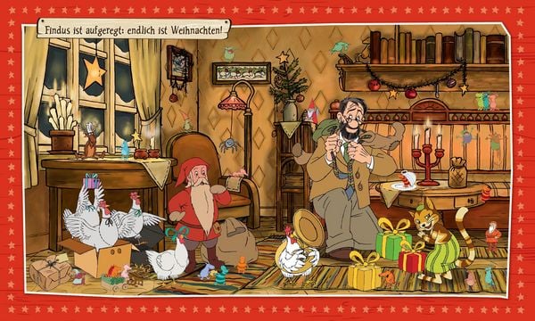 Produktbild: Wimmeliges Weihnachtsfest mit Pettersson und Findus