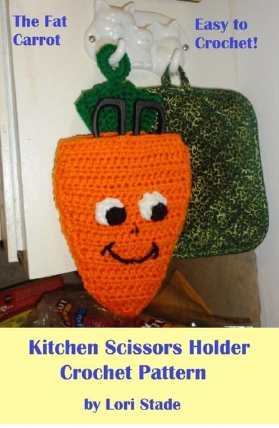 Produktbild: Fat Carrot Kitchen Scissors Holder Crochet Pattern