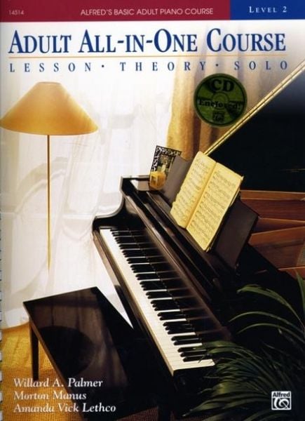 Produktbild: Lethco, A: Alfred's Basic Adult All In One Course 2