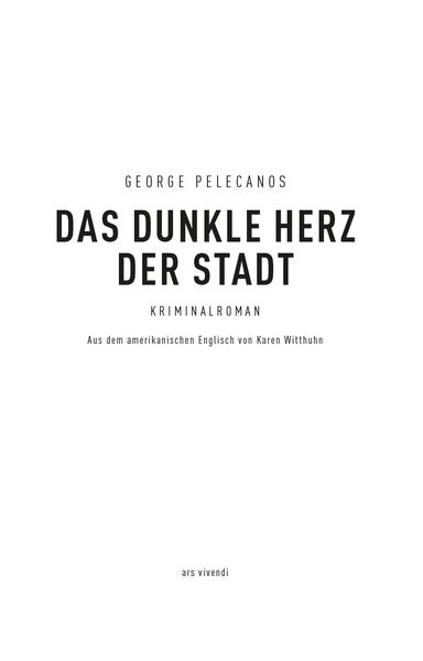 Produktbild: Das dunkle Herz der Stadt