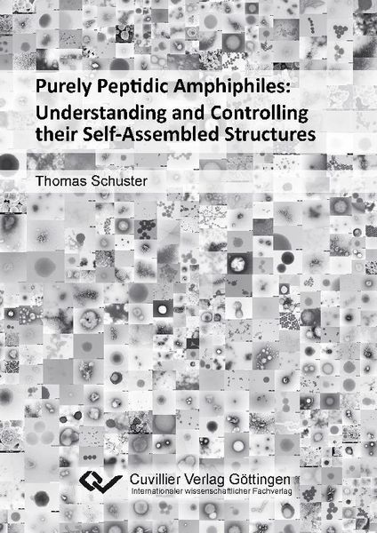 Produktbild: Purely Peptidic Amphiphiles: Understanding and Controlling their Self-Assembled Structures