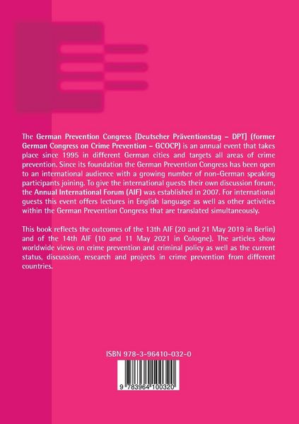 Produktbild: International Perspectives of Crime Prevention 12